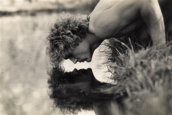 DUANE MICHALS (1932- ) Narcissus.